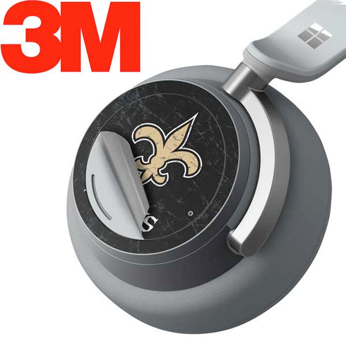 NFL New Orleans Saints Distressed Surface Headphones Skin