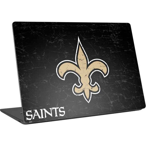 NFL New Orleans Saints Distressed Surface Laptop 4 15in Skin