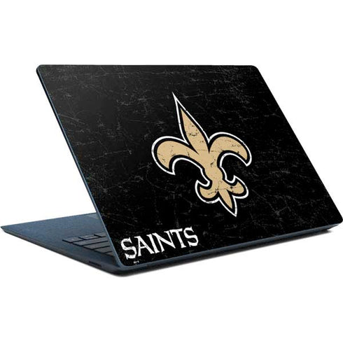 NFL New Orleans Saints Distressed Surface Laptop Skin