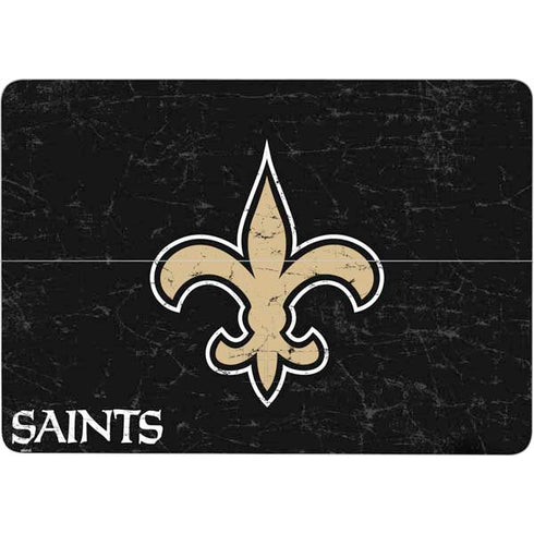 NFL New Orleans Saints Distressed Surface Laptop Studio Skin