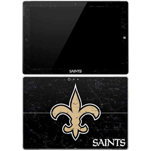 NFL New Orleans Saints Distressed Surface Pro 3 Skin