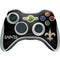 NFL New Orleans Saints Distressed Xbox 360 Wireless Controller Skin