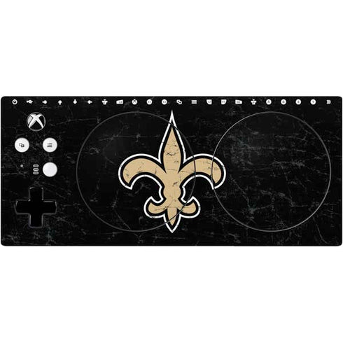 NFL New Orleans Saints Distressed Xbox Adaptive Controller Skin