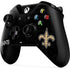 NFL New Orleans Saints Distressed Xbox One X Controller Skin