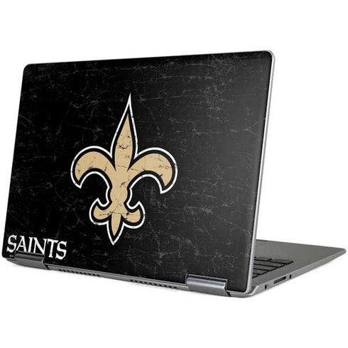 NFL New Orleans Saints Distressed Yoga 710 14in Skin