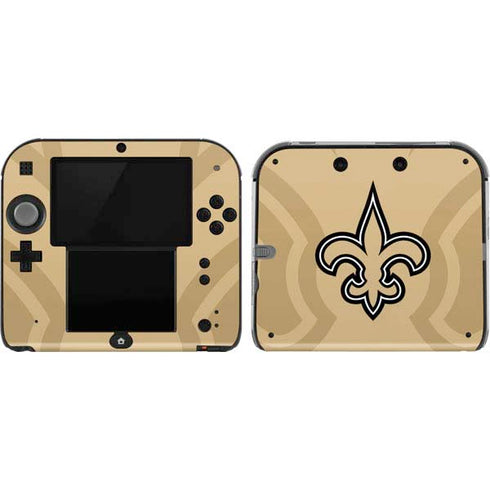 NFL New Orleans Saints Double Vision Nintendo 2DS Skin