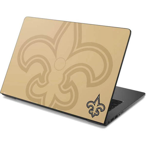 NFL New Orleans Saints Double Vision Dell Chromebook Skin
