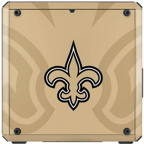 NFL New Orleans Saints Double Vision Cooler Master MasterBox Q300L Mini Tower Skin