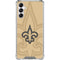 NFL New Orleans Saints Double Vision Galaxy A14 5G Clear Case