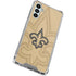 NFL New Orleans Saints Double Vision Galaxy A15 5G Clear Case
