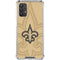 NFL New Orleans Saints Double Vision Galaxy A32 5G Clear Case