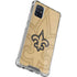 NFL New Orleans Saints Double Vision Galaxy A51 5G Clear Case