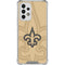 NFL New Orleans Saints Double Vision Galaxy A53 5G Clear Case