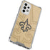 NFL New Orleans Saints Double Vision Galaxy A53 5G Clear Case
