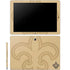 NFL New Orleans Saints Double Vision Galaxy Book 12in Skin