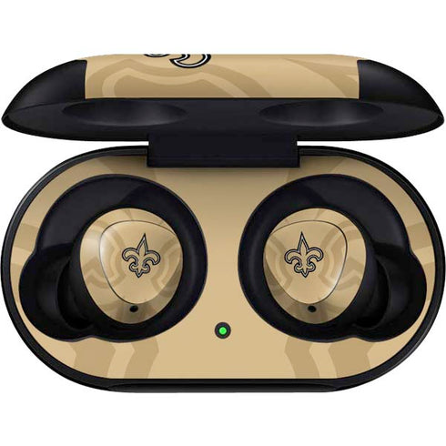 NFL New Orleans Saints Double Vision Galaxy Buds Skin