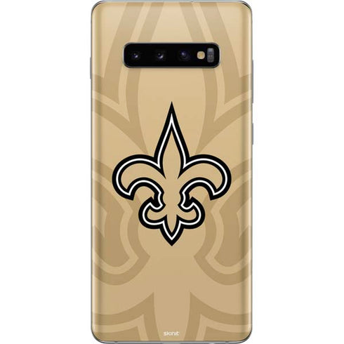 NFL New Orleans Saints Double Vision Galaxy S10 Plus Skin