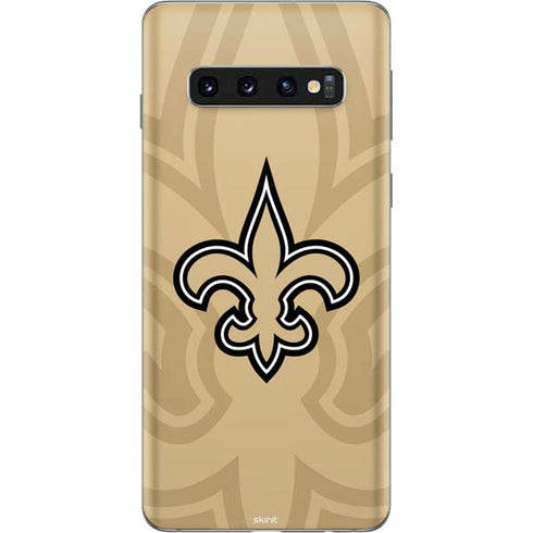NFL New Orleans Saints Double Vision Galaxy S10 Skin