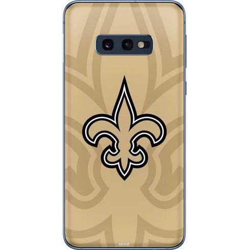 NFL New Orleans Saints Double Vision Galaxy S10e Skin