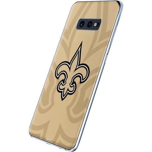 NFL New Orleans Saints Double Vision Galaxy S10e Skin