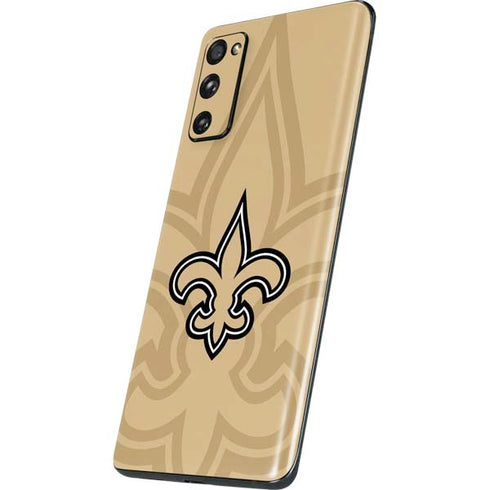 NFL New Orleans Saints Double Vision Galaxy S20 Fan Edition Skin