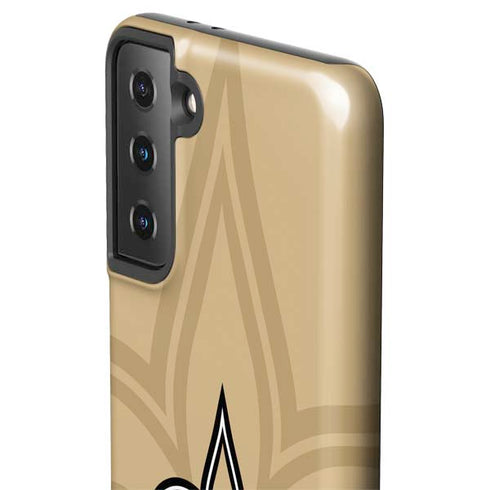 NFL New Orleans Saints Double Vision Galaxy S21 FE Pro Case