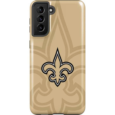 NFL New Orleans Saints Double Vision Galaxy S21 Plus 5G Pro Case