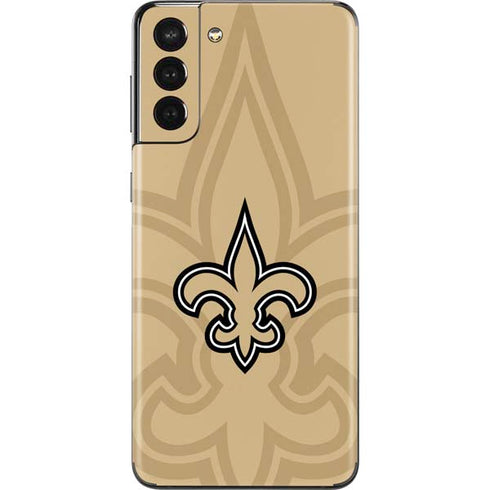 NFL New Orleans Saints Double Vision Galaxy S21 Plus 5G Skin