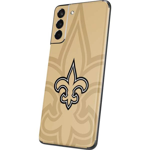 NFL New Orleans Saints Double Vision Galaxy S21 Plus 5G Skin