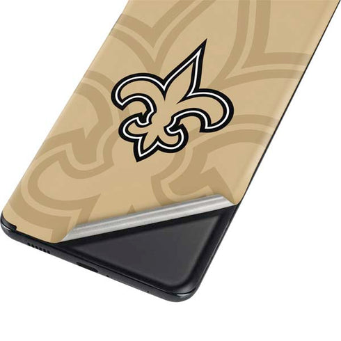 NFL New Orleans Saints Double Vision Galaxy S21 Plus 5G Skin