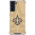 NFL New Orleans Saints Double Vision Galaxy S22 Clear Case