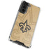 NFL New Orleans Saints Double Vision Galaxy S22 Plus Clear Case