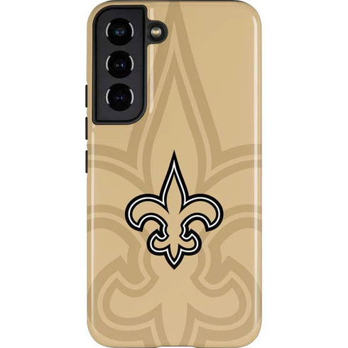 NFL New Orleans Saints Double Vision Galaxy S22 Pro Case