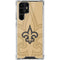 NFL New Orleans Saints Double Vision Galaxy S22 Ultra Clear Case