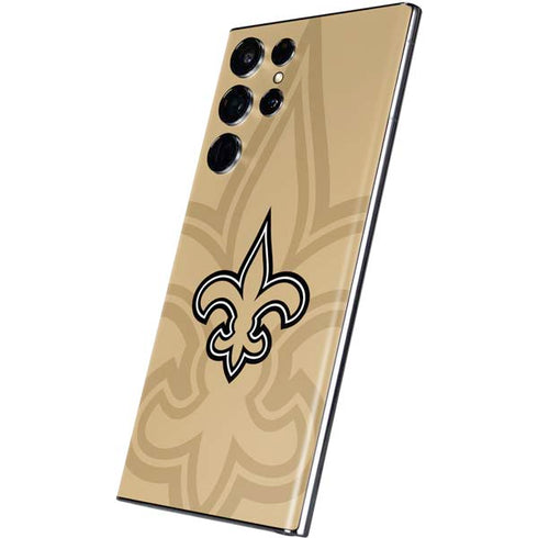 NFL New Orleans Saints Double Vision Galaxy S22 Ultra Skin