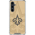 NFL New Orleans Saints Double Vision Galaxy S23 FE Clear Case