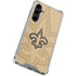 NFL New Orleans Saints Double Vision Galaxy S23 FE Clear Case
