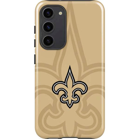 NFL New Orleans Saints Double Vision Galaxy S23 Plus Pro Case