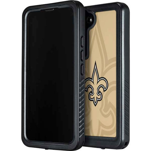 NFL New Orleans Saints Double Vision Galaxy S23 Plus Waterproof Case