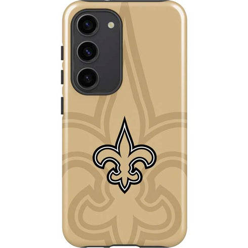 NFL New Orleans Saints Double Vision Galaxy S23 Pro Case