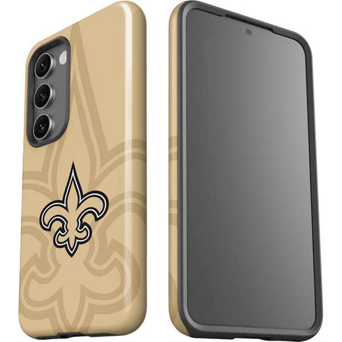 NFL New Orleans Saints Double Vision Galaxy S23 Pro Case