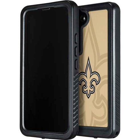 NFL New Orleans Saints Double Vision Galaxy S23 Waterproof Case