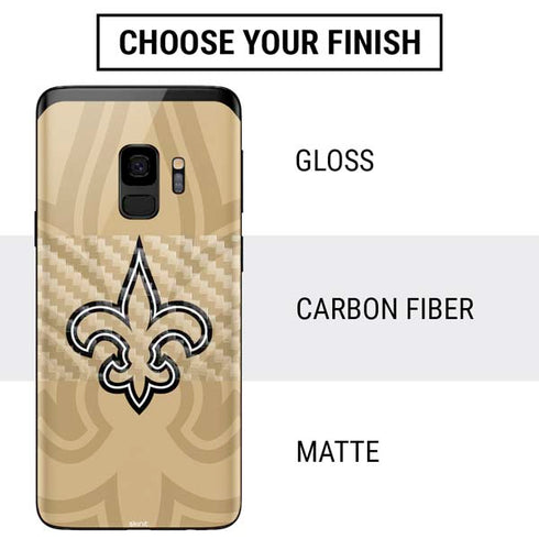 NFL New Orleans Saints Double Vision Galaxy S9 Skin