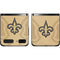 NFL New Orleans Saints Double Vision Galaxy Z Flip Skin