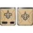 NFL New Orleans Saints Double Vision Galaxy Z Flip Skin