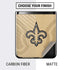 NFL New Orleans Saints Double Vision Galaxy Z Flip Skin