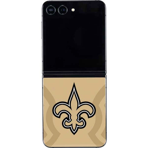 NFL New Orleans Saints Double Vision Galaxy Z Flip5 5G Skin