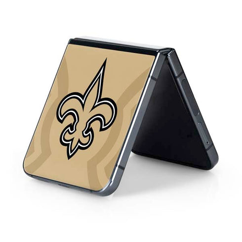 NFL New Orleans Saints Double Vision Galaxy Z Flip5 5G Skin