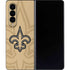 NFL New Orleans Saints Double Vision Galaxy Z Fold4 5G Skin