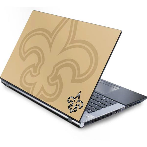 NFL New Orleans Saints Double Vision Generic Laptop Skin